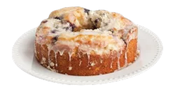 Blueberry Creme Cake Half Cake