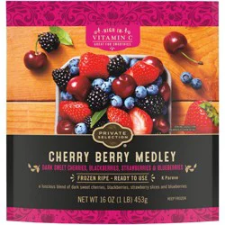 Private Selection Cherry Berry Frozen Fruit Medley
