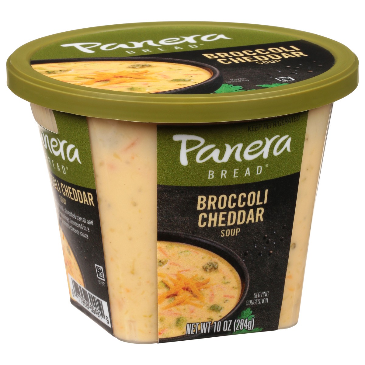 slide 8 of 11, Panera Bread NON BRAND Broccoli Cheddar Soup Refrigerated (Cup), 10 oz