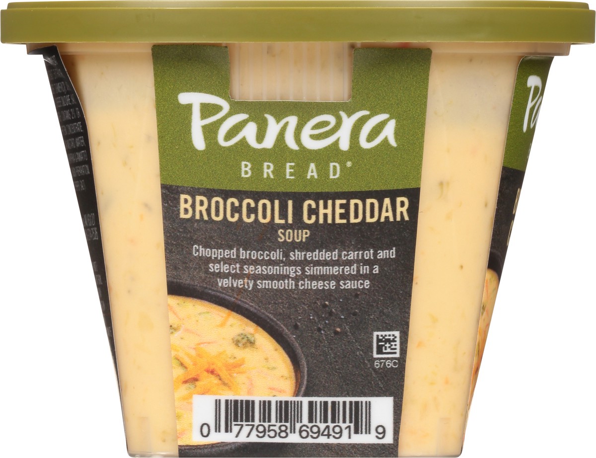slide 5 of 11, Panera Bread NON BRAND Broccoli Cheddar Soup Refrigerated (Cup), 10 oz