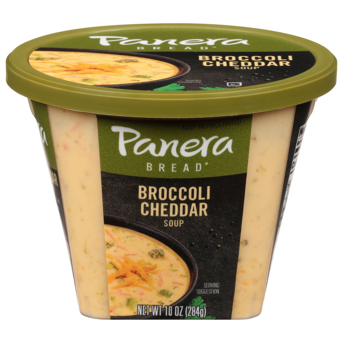 slide 3 of 11, Panera Bread NON BRAND Broccoli Cheddar Soup Refrigerated (Cup), 10 oz
