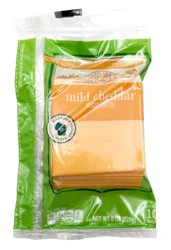 Roundy's Mild Cheddar Sliced Cheese