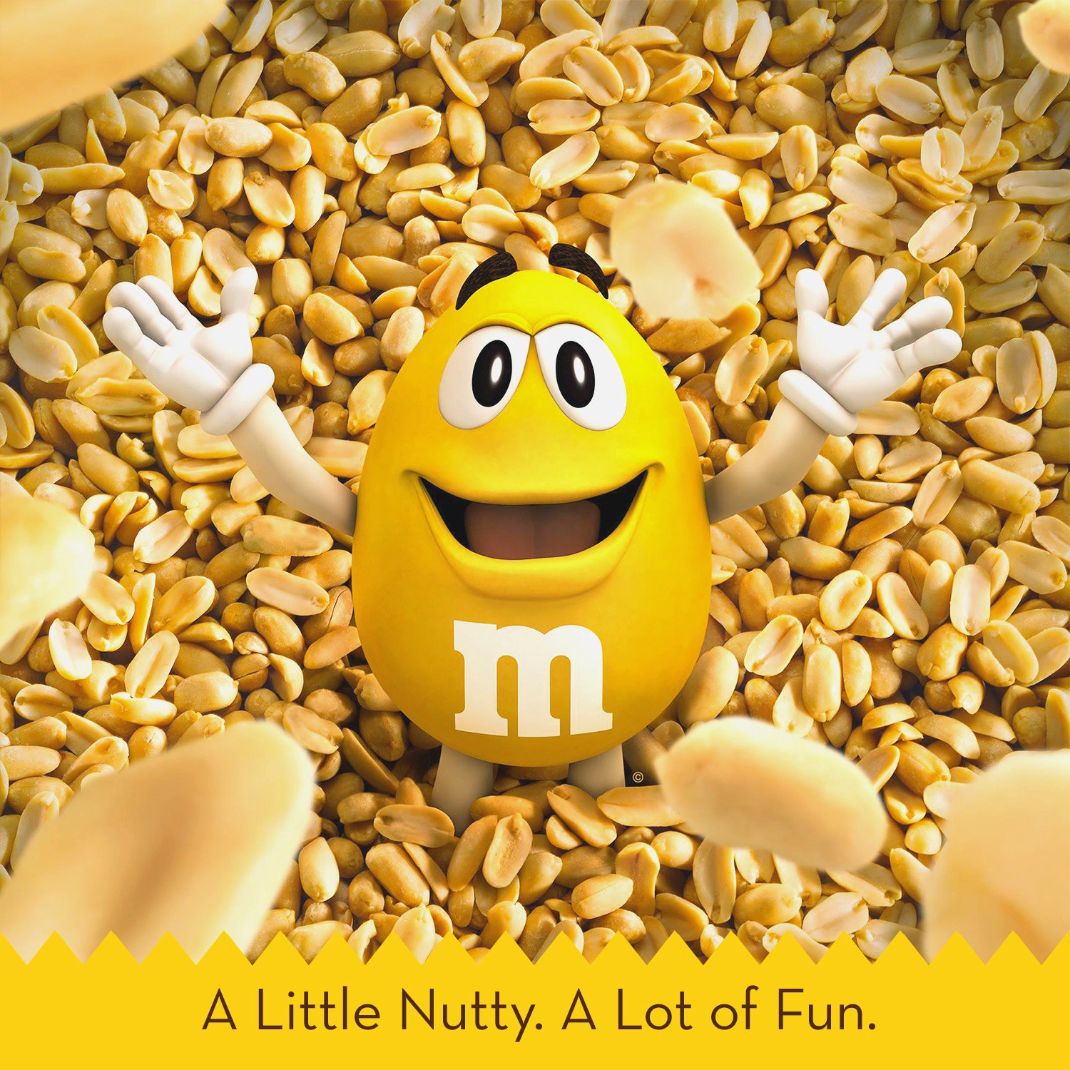 slide 5 of 7, M&M's M&M Peanut Stand Up Pouch, 42 oz