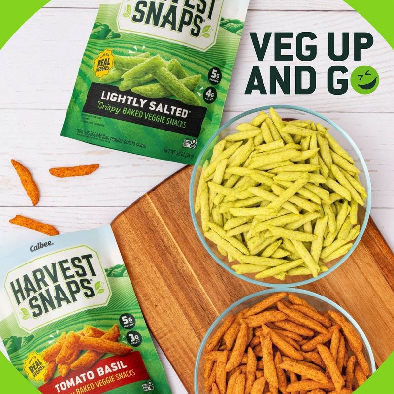 slide 2 of 7, Harvest Snaps Green Pea Snack Crisps Lightly Salted - 3.3oz, 3.3 oz