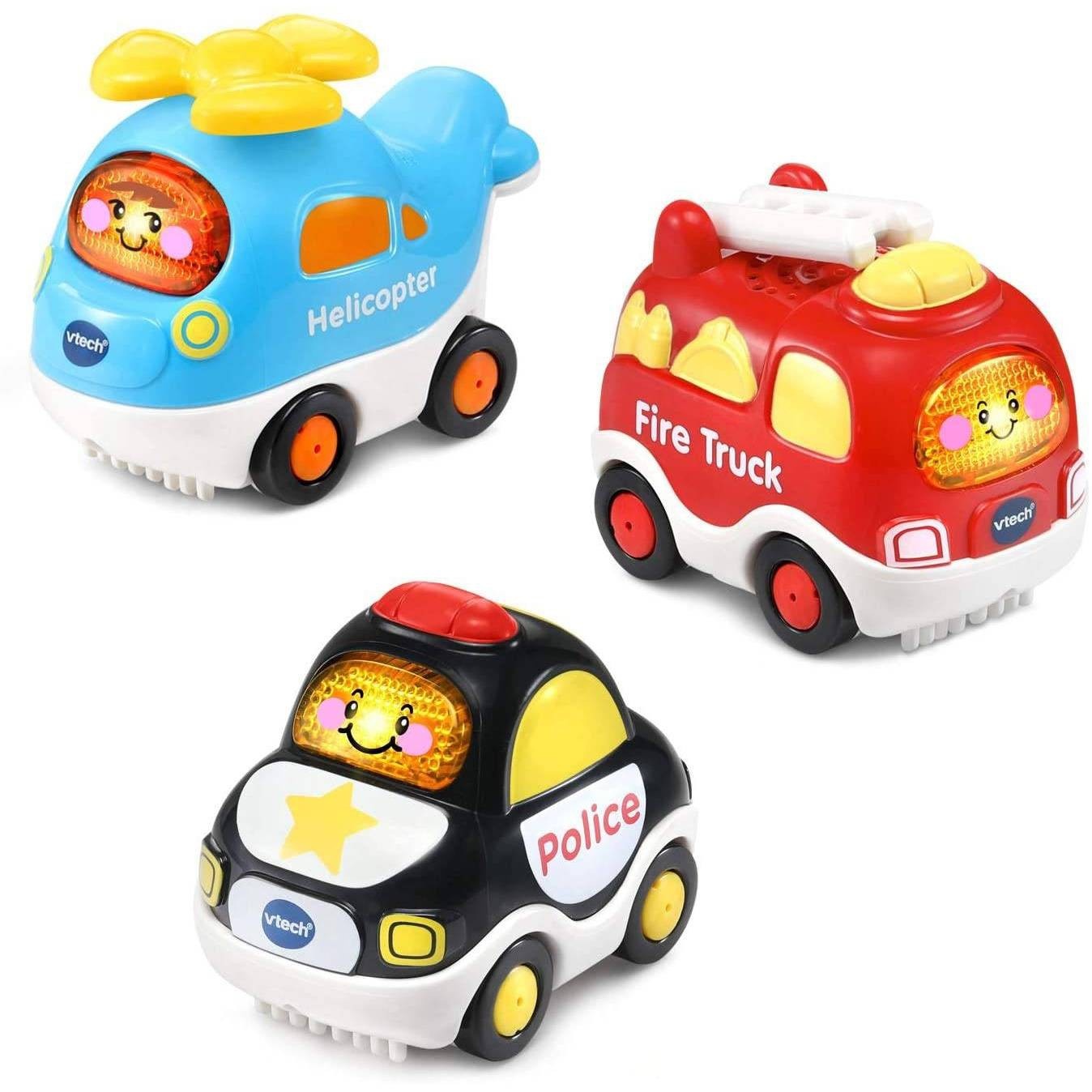 slide 1 of 4, VTech Go! Go! Smart Wheels Vehicle 3 Pack, 3 ct