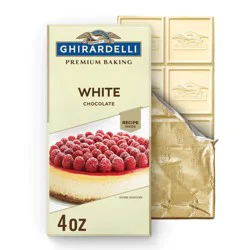 GHIRARDELLI Premium Baking White Chocolate Baking Bar - 4oz