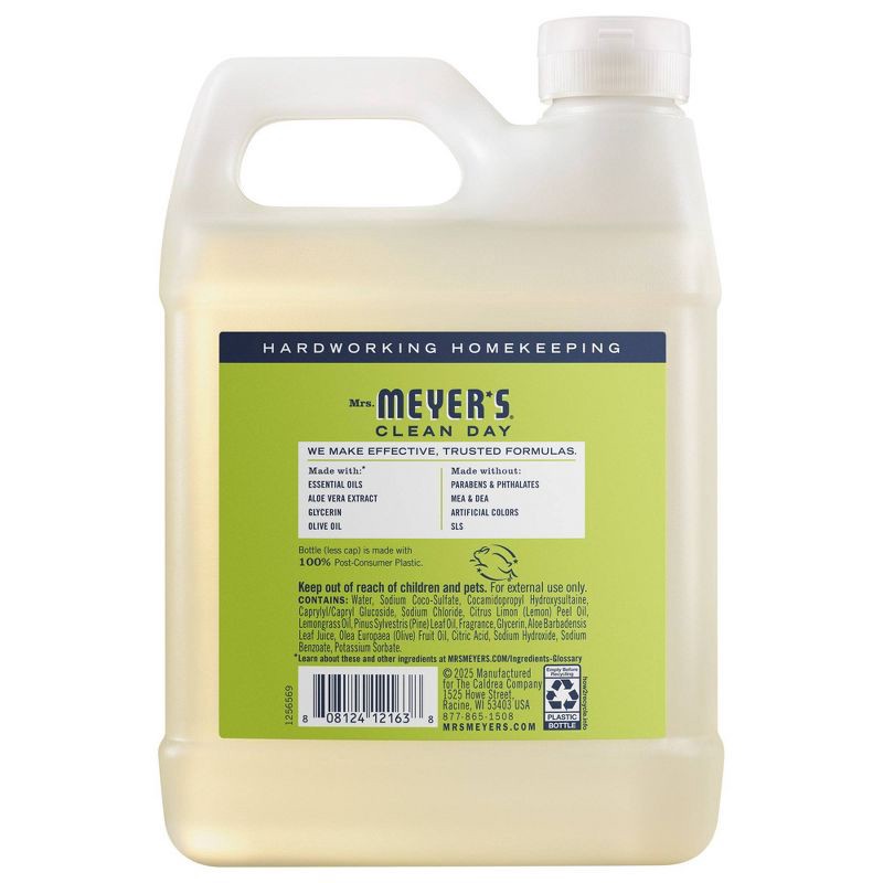 slide 2 of 9, Mrs. Meyer's Clean Day Lemon Verbena Liquid Hand Soap Refill - 33 fl oz, 33 fl oz