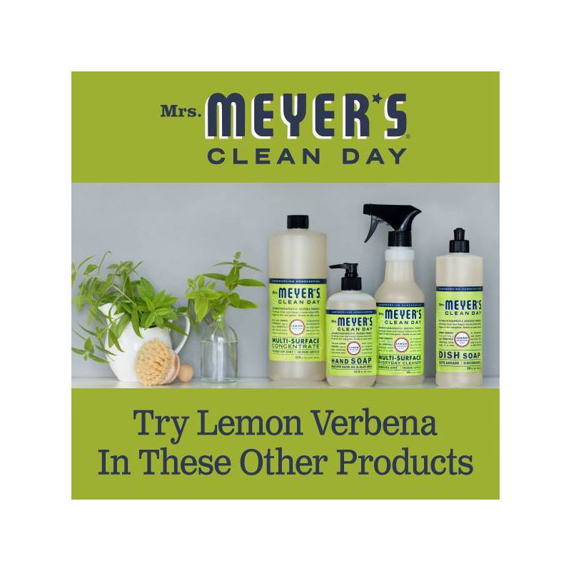 slide 4 of 4, Mrs. Meyer's Clean Day Lemon Verbena Liquid Hand Soap Refill - 33 fl oz, 33 fl oz