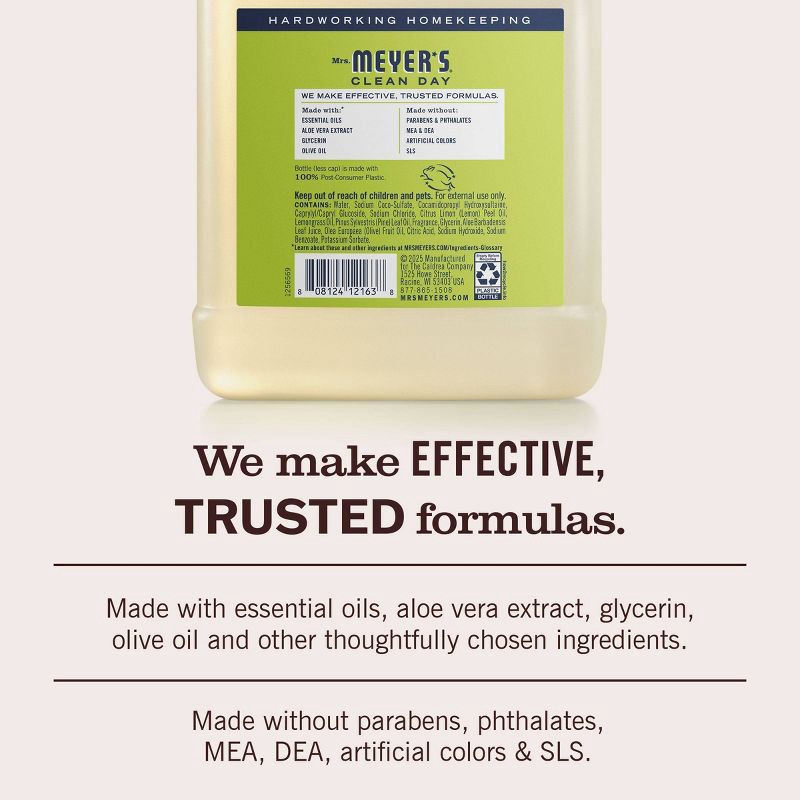 slide 5 of 9, Mrs. Meyer's Clean Day Lemon Verbena Liquid Hand Soap Refill - 33 fl oz, 33 fl oz
