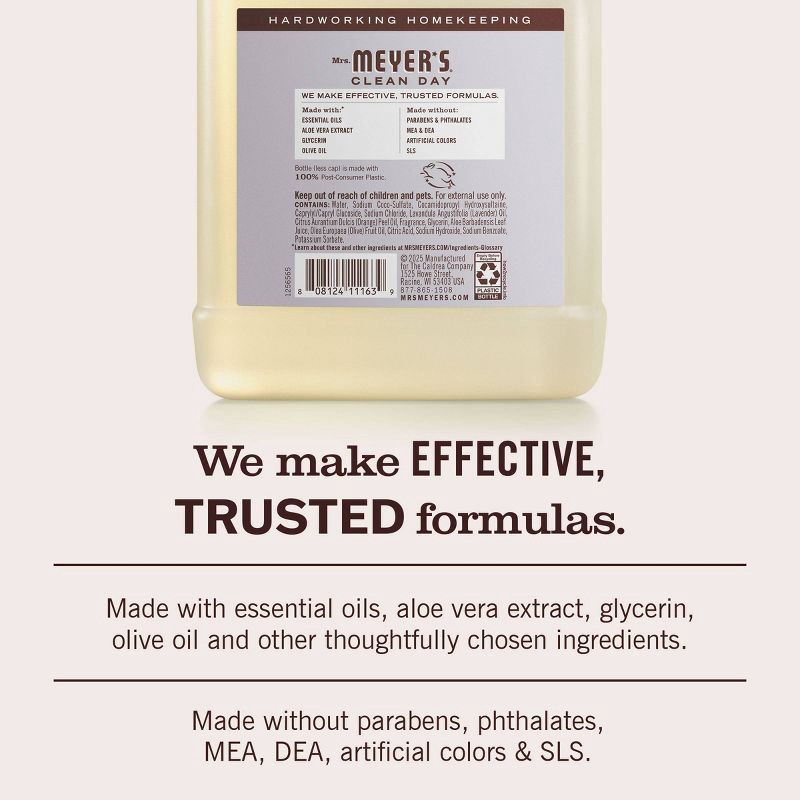 slide 5 of 9, Mrs. Meyer's Clean Day Lavender Liquid Hand Soap Refill - 33 fl oz, 33 fl oz