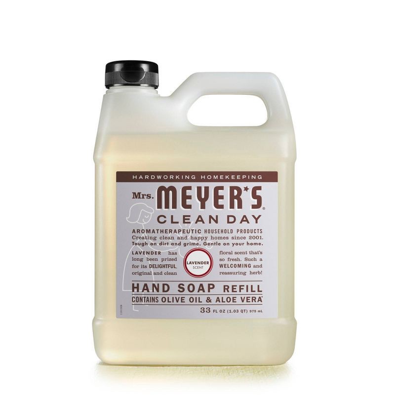 slide 1 of 3, Mrs. Meyer's Clean Day Lavender Liquid Hand Soap Refill - 33 fl oz, 33 fl oz