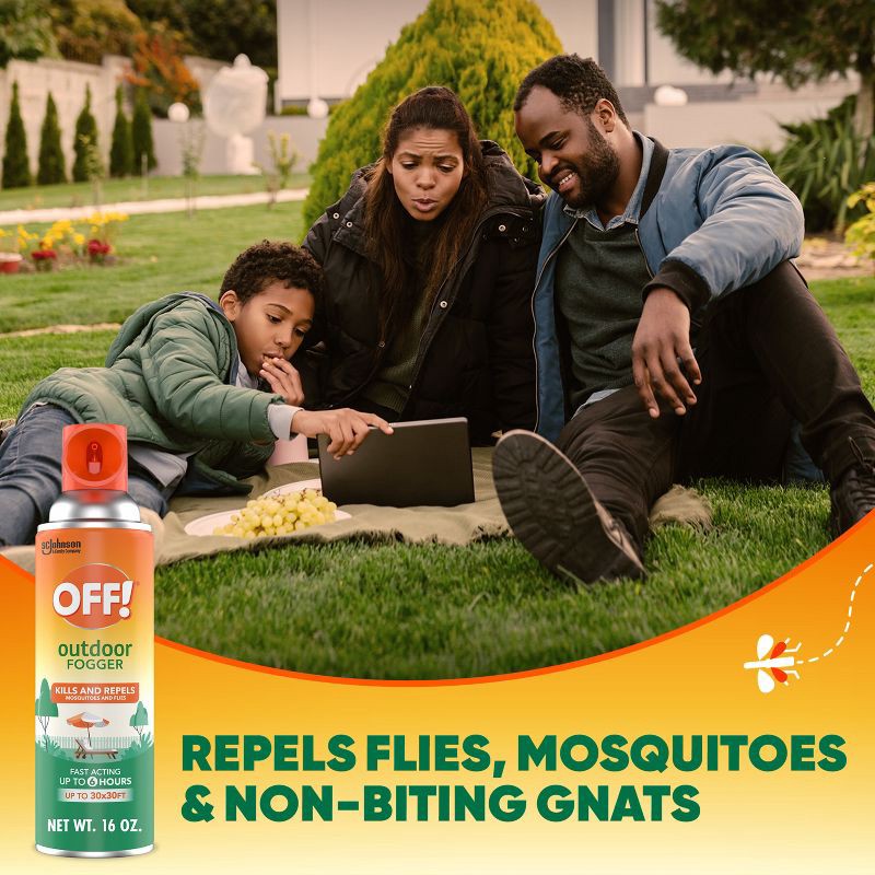 slide 2 of 12, OFF! Backyard Pretreat Outdoor Mosquito Repellent Fogger - 16oz, 16 oz