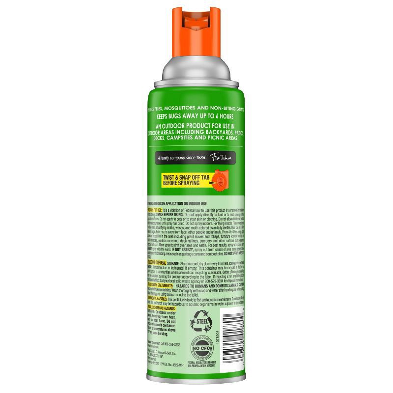 slide 3 of 13, OFF! Backyard Pretreat Outdoor Mosquito Repellent Fogger - 16oz, 16 oz