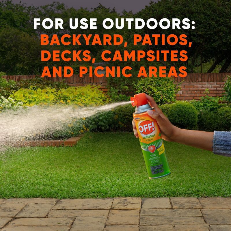 slide 12 of 13, OFF! Backyard Pretreat Outdoor Mosquito Repellent Fogger - 16 oz, 16 oz