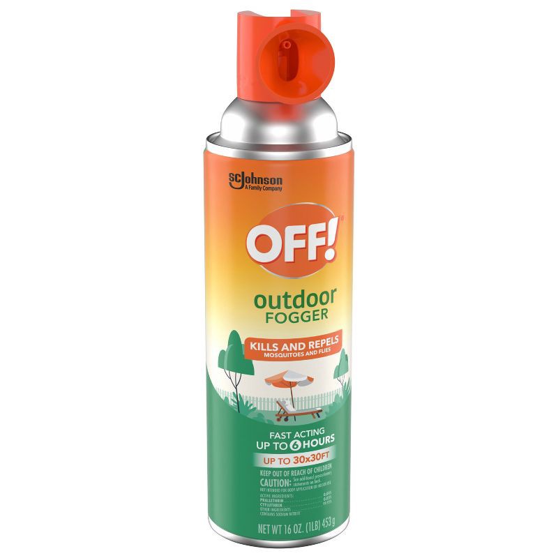 slide 12 of 12, OFF! Backyard Pretreat Outdoor Mosquito Repellent Fogger - 16oz, 16 oz