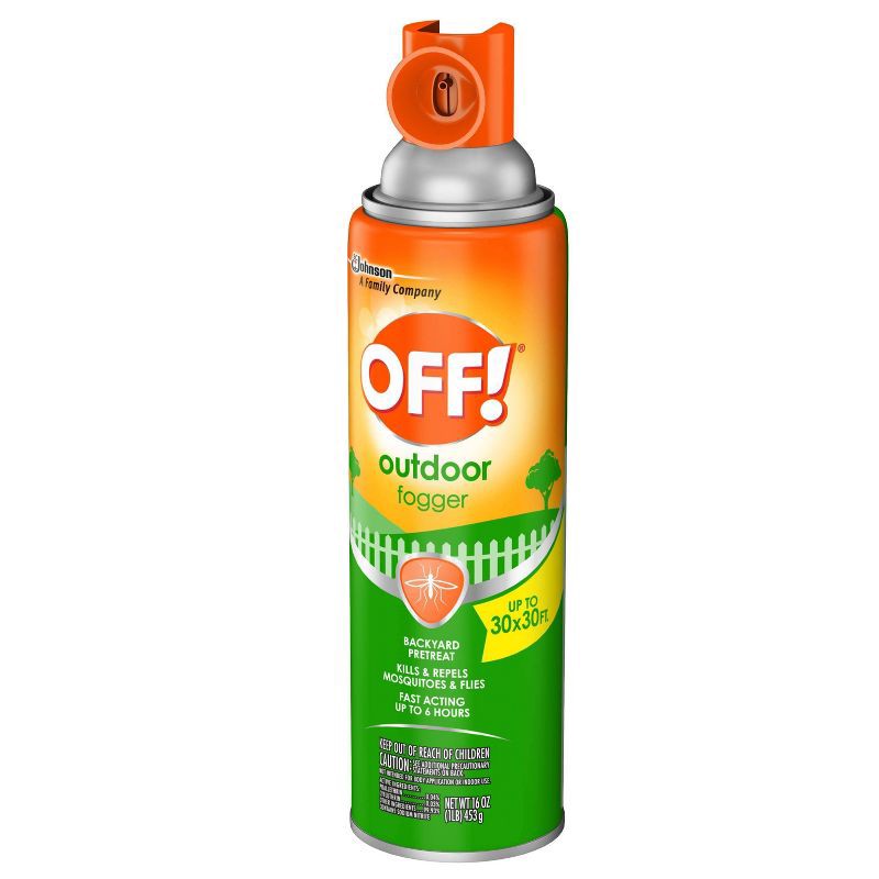 slide 7 of 13, OFF! Backyard Pretreat Outdoor Mosquito Repellent Fogger - 16oz, 16 oz