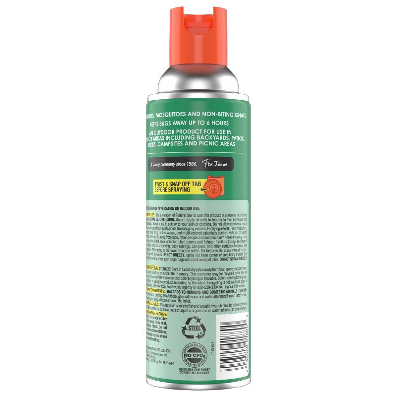 slide 10 of 12, OFF! Backyard Pretreat Outdoor Mosquito Repellent Fogger - 16oz, 16 oz