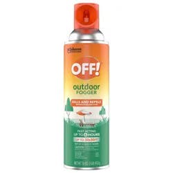 OFF! Backyard Pretreat Outdoor Mosquito Repellent Fogger - 16oz
