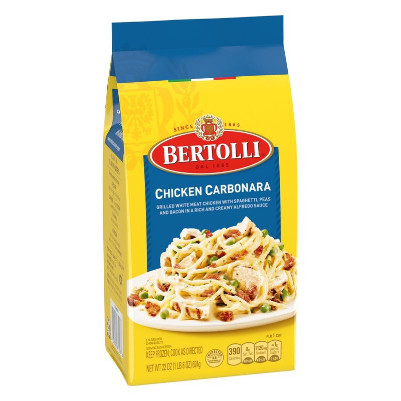 slide 2 of 5, Bertolli Frozen Chicken Carbonara - 22oz, 22 oz