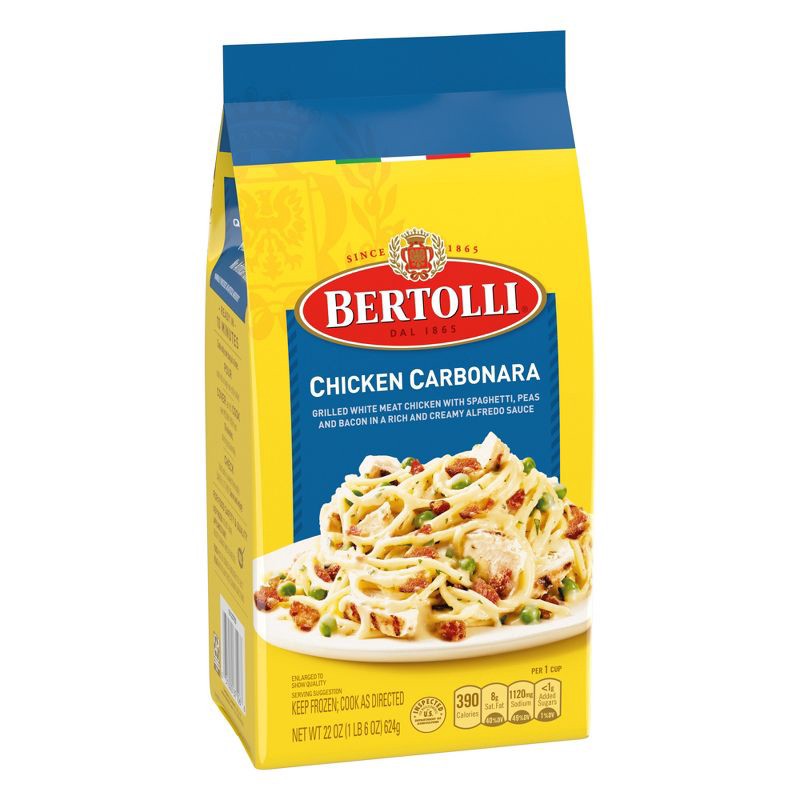 slide 2 of 6, Bertolli Frozen Chicken Carbonara - 22oz, 22 oz