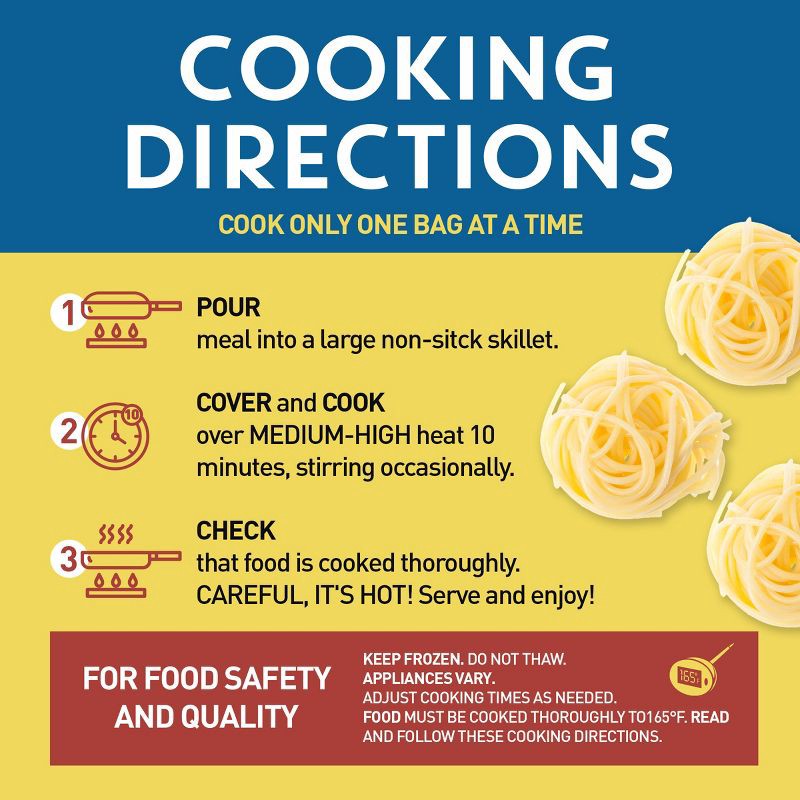 slide 5 of 5, Bertolli Frozen Chicken Carbonara - 22oz, 22 oz