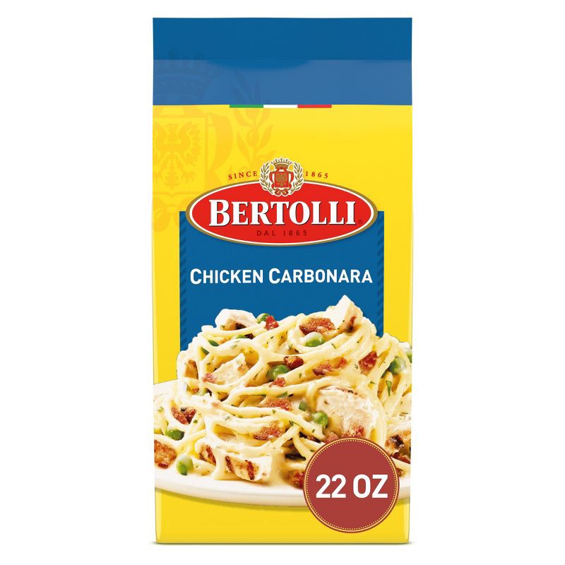 slide 1 of 5, Bertolli Frozen Chicken Carbonara - 22oz, 22 oz