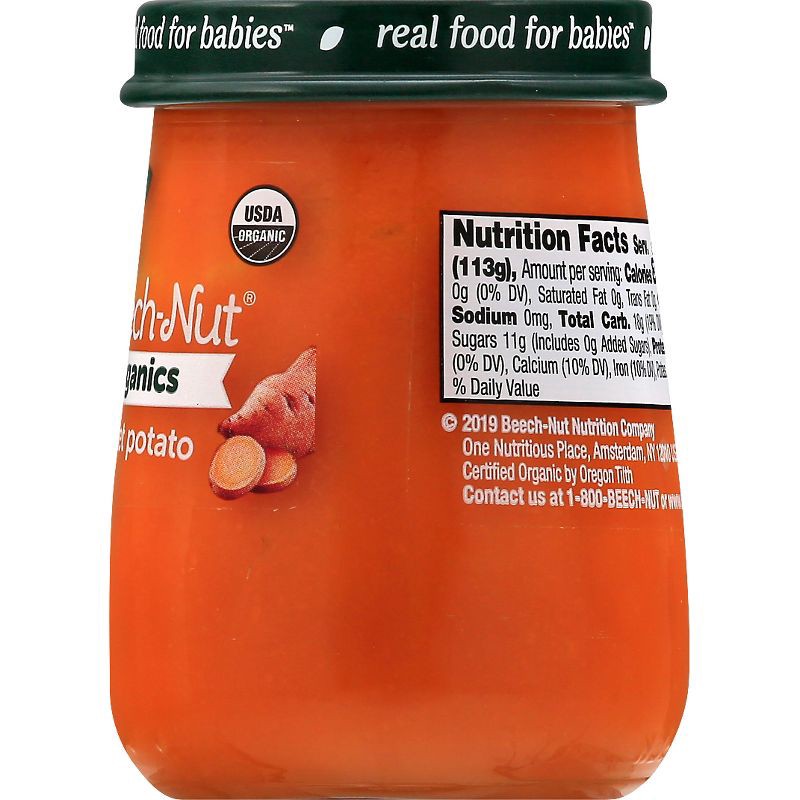 slide 6 of 12, Beech-Nut Organics Sweet Potatoes Baby Food Jar - 4oz, 4 oz