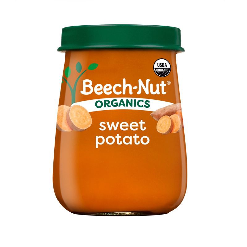 slide 1 of 7, Beech-Nut Organics Sweet Potatoes Baby Food Jar - 4oz, 4 oz