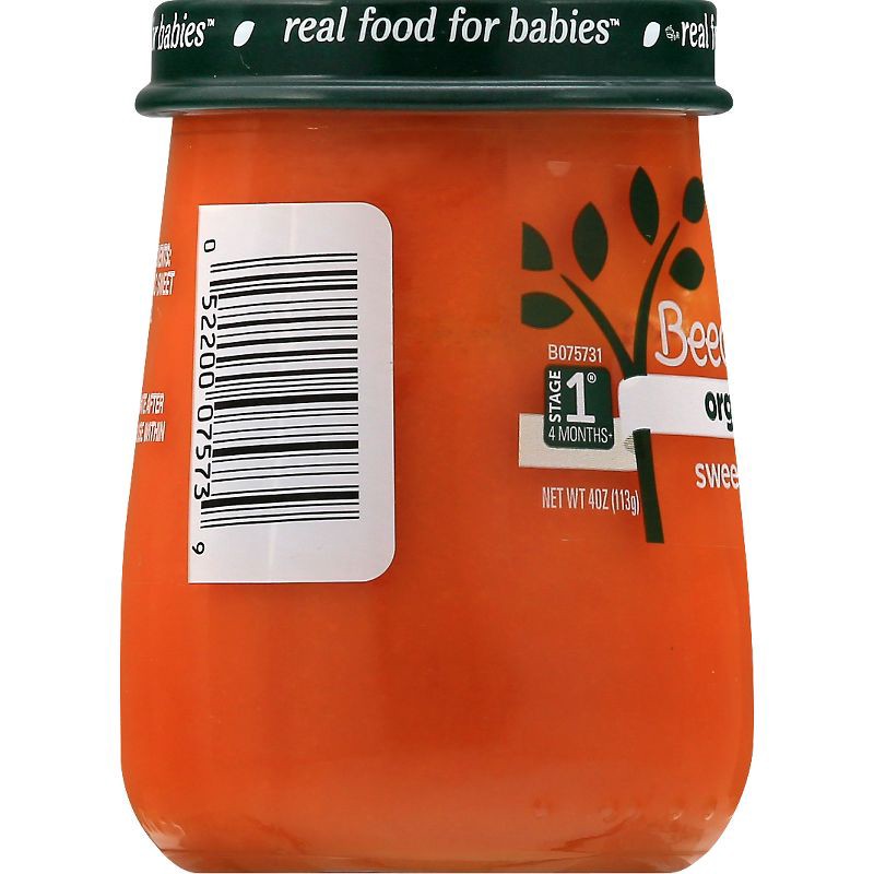 slide 9 of 12, Beech-Nut Organics Sweet Potatoes Baby Food Jar - 4oz, 4 oz