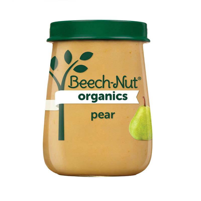 slide 1 of 10, Beech-Nut Organics Pears Baby Food Jar - 4oz, 4 oz