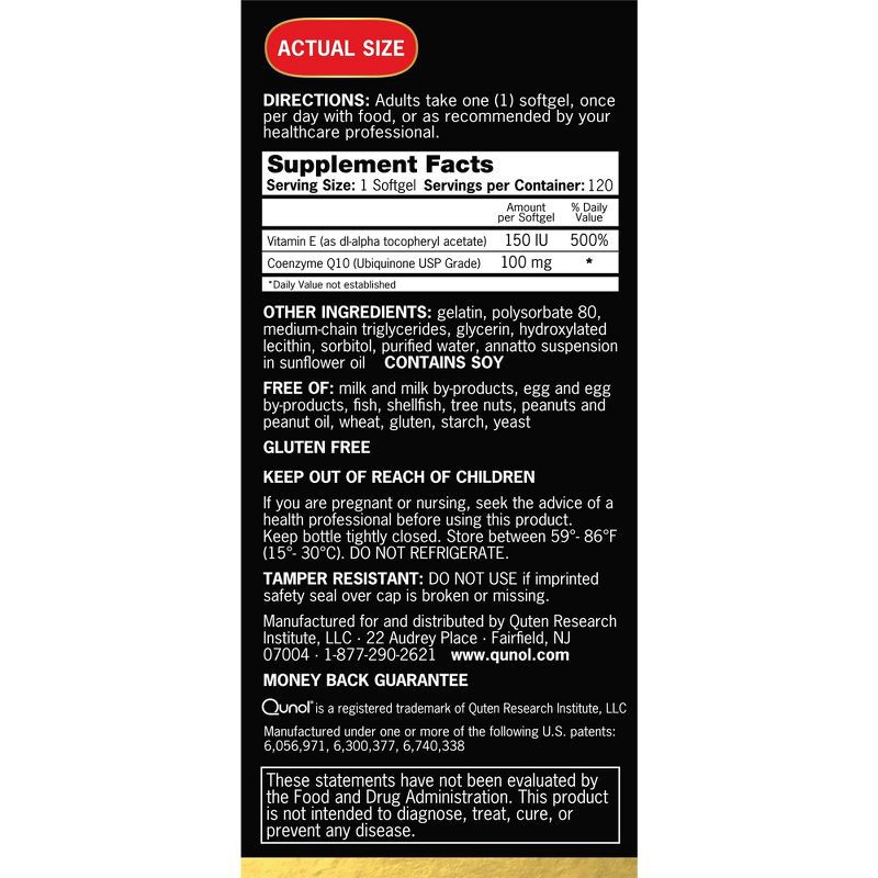 slide 2 of 4, Qunol Ultra CoQ10 Dietary Supplement Softgels - 120ct, 120 ct