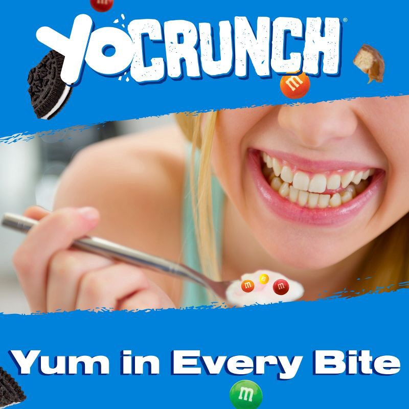 slide 6 of 12, YoCrunch Low Fat Strawberry with M&Ms Yogurt - 4ct/4oz Cups, 4 ct; 4 oz