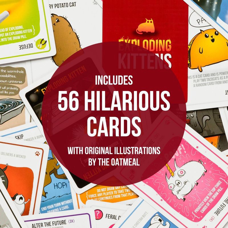 slide 2 of 7, Exploding Kittens Card Game, 1 ct