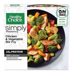 Healthy Choice Simply Steamers Frozen Chicken Vegetable Stir Fry - 9.25oz