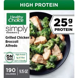Healthy Choice Simply Steamers Frozen Chicken Broccoli Alfredo - 9.15oz