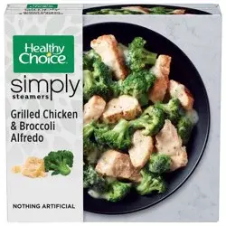 Healthy Choice Simply Steamers Frozen Chicken Broccoli Alfredo - 9.15oz