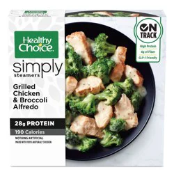 Healthy Choice Simply Steamers Frozen Chicken Broccoli Alfredo - 9.15oz
