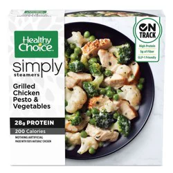 Healthy Choice Simply Steamers Frozen Grilled Chicken Pesto and Vegetables - 9.15oz