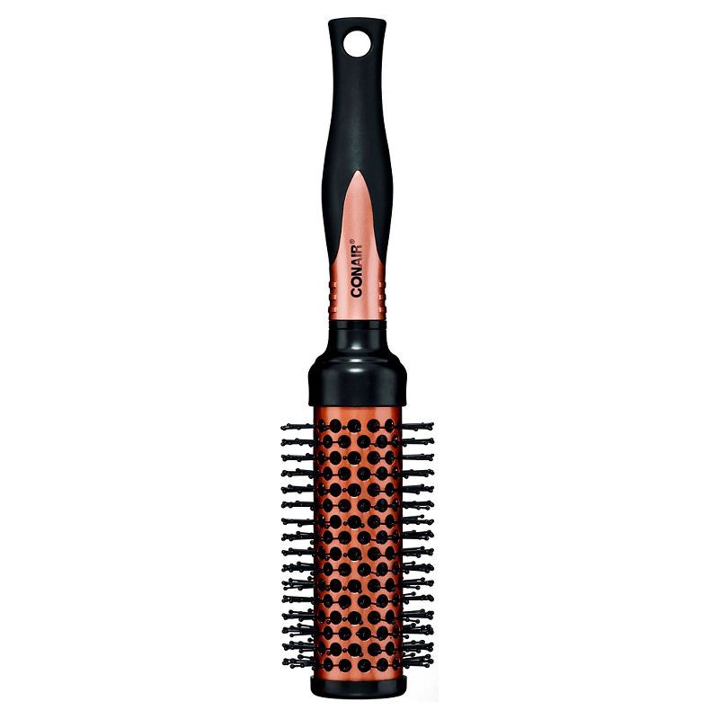 slide 2 of 7, Conair Copper Pro Air Thermal Nylon Bristle Round Hair Brush - Medium Barrel - All Hair, 1 ct