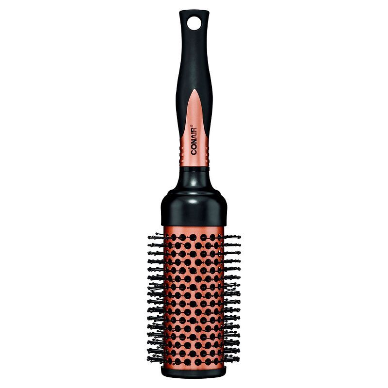 slide 2 of 8, Conair Copper Pro Air Thermal Nylon Bristle Round Hair Brush - Large Barrel - All Hair, 1 ct