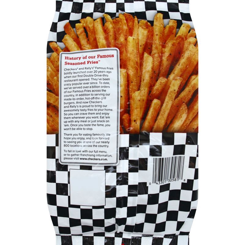 slide 2 of 5, Checkers Frozen Crispy Frozen Seasoned Fries - 28oz, 28 oz