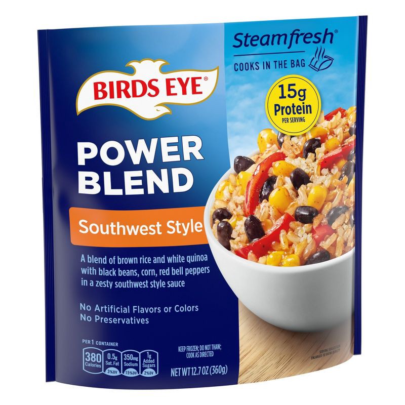 slide 2 of 4, Birds Eye Steamfresh Frozen Southwestern Style Protein Blend - 12.7oz, 12.7 oz