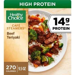 Healthy Choice Café Steamers Frozen Beef Teriyaki - 9.5oz