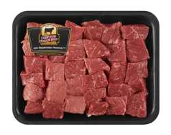 USDA Choice Boneless Lean Beef Stew Meat, Per Package (Avg. 1.25 lb)