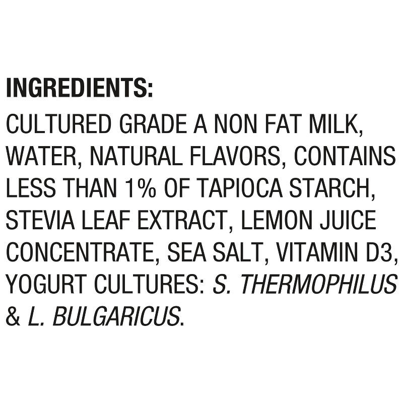 slide 10 of 13, Oikos Triple Zero Vanilla Greek Yogurt - 17g Protein 32oz, 17 gram, 32 oz