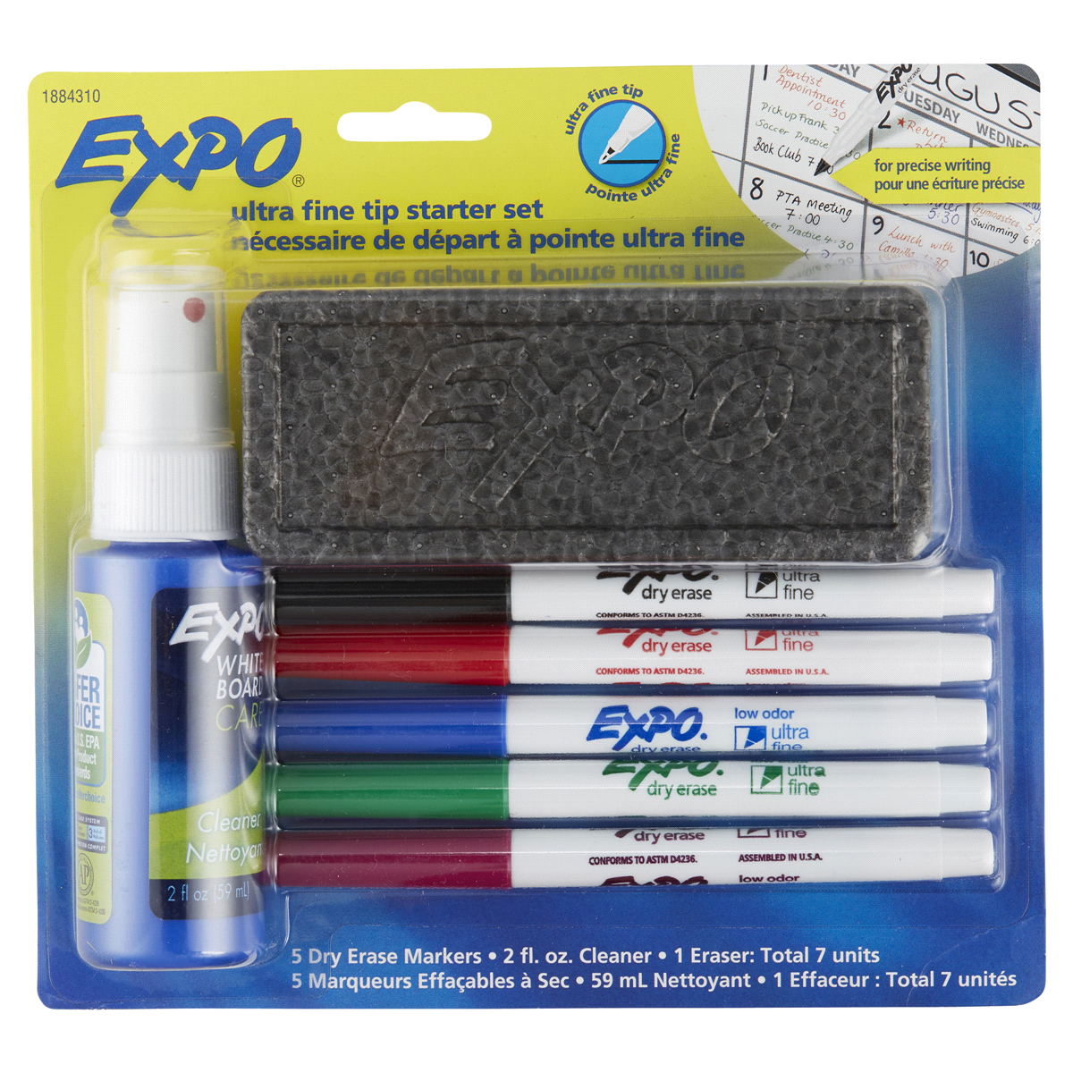 slide 1 of 5, Expo Markers Ultra Fine Starter Set, 7 ct