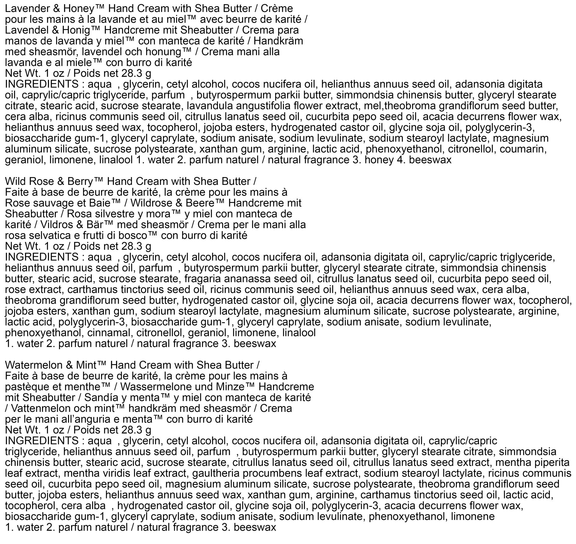 slide 3 of 5, Burt's Bees Hand Cream Trio Gift Set, With Shea Butter, 99 Percent Natural Origin, 3 Tubes, 1 oz., 1 ct