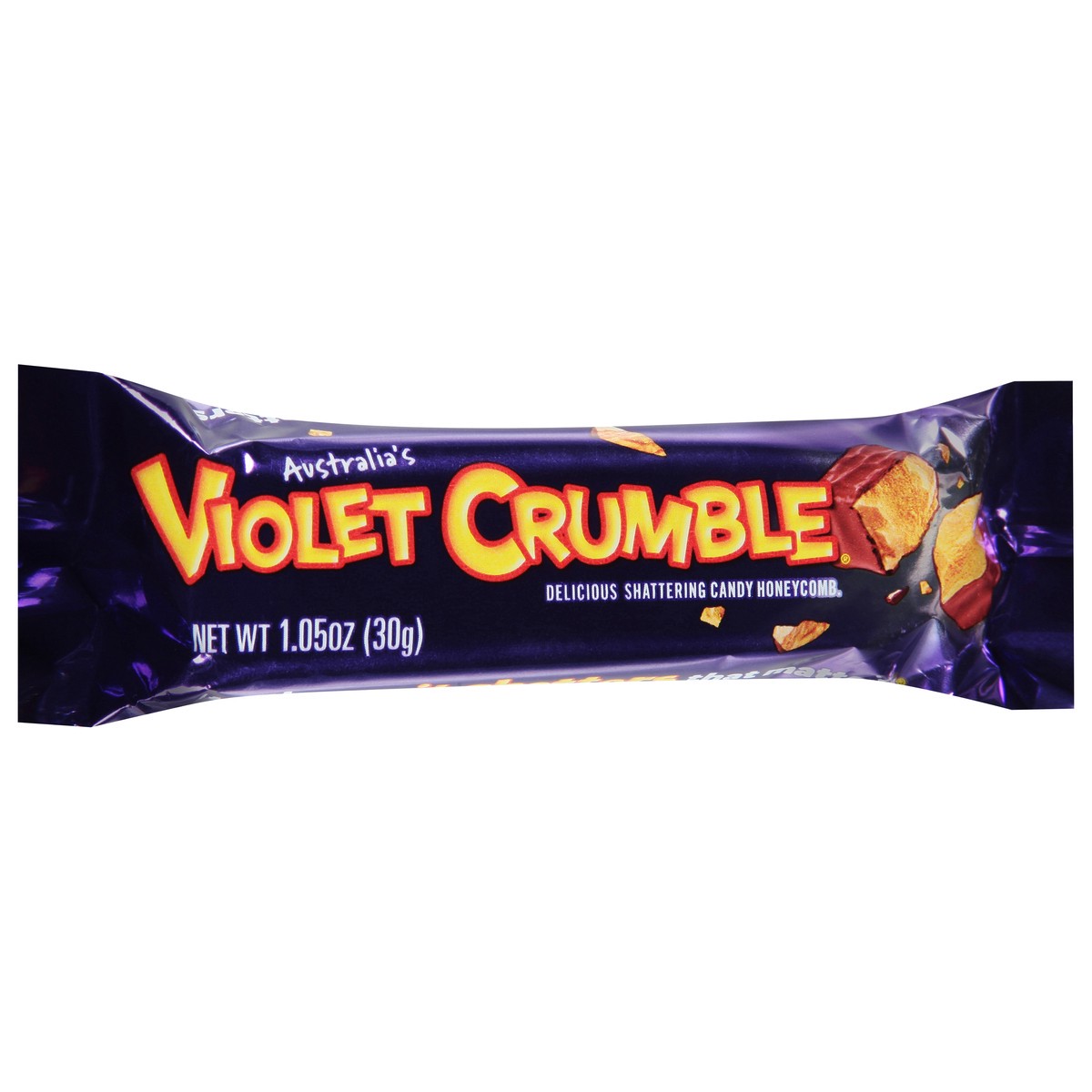 slide 2 of 9, Nestle Violet Crumble Original Chocolate Bar, 1.05 oz