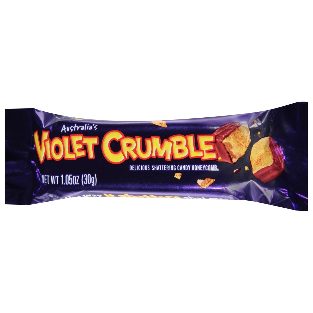 slide 3 of 9, Nestle Violet Crumble Original Chocolate Bar, 1.05 oz