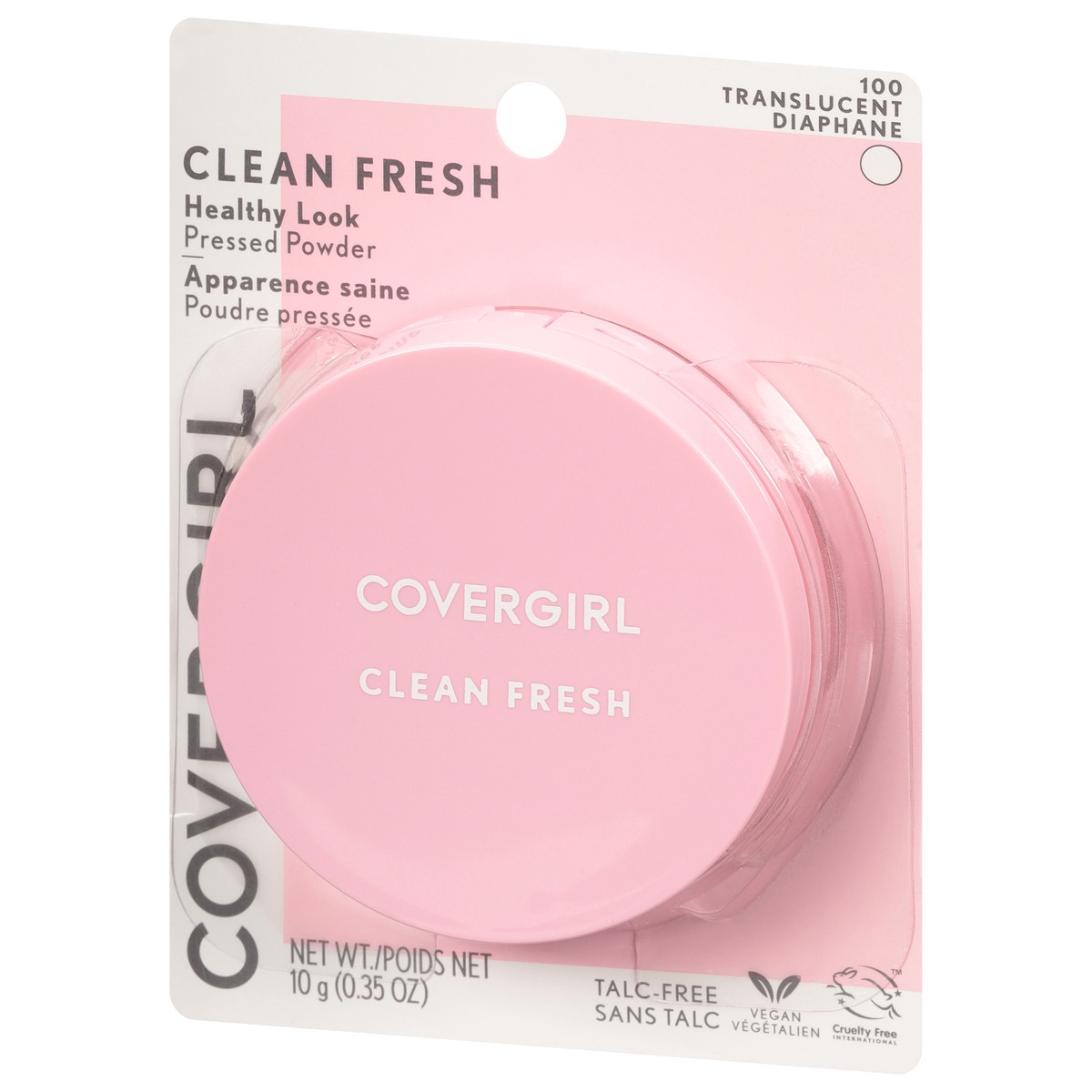 slide 9 of 9, Covergirl Clean Fresh Translucent 100 Healthy Look Pressed Powder 0.35 oz, 0.35 oz